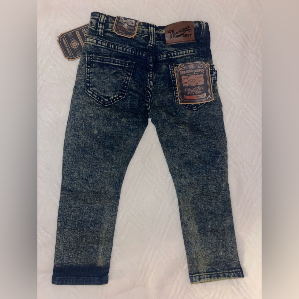 Brooklyn’s Best Boys Skinny Stretchy Jeans - Picture 2 of 5